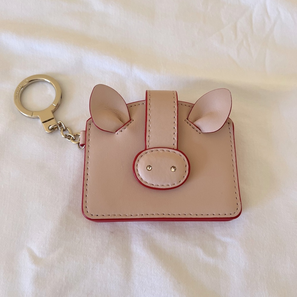 Kate Spade pig wallet w/keyring